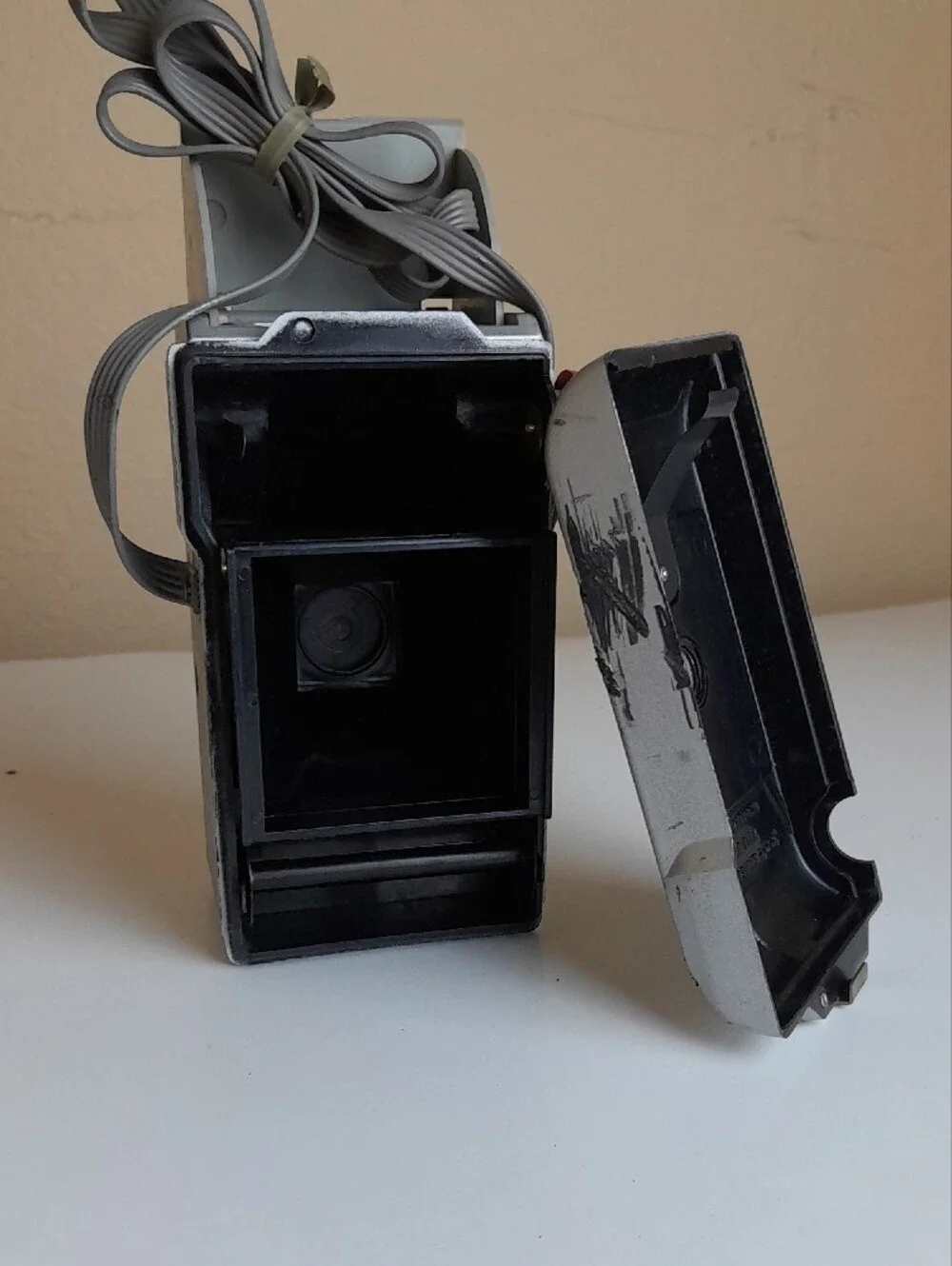 Imperial Reflex Duo Lens 620 Camera - Silver and Cream